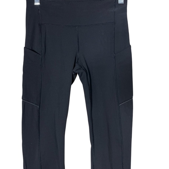 Lululemon Speed Up Reflective Tight Black Size 4 - Picture 4 of 11